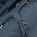 PRADA Backpack Nylon Baby Blue Silver Auth ti3674-21