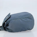 PRADA Backpack Nylon Baby Blue Silver Auth ti3674-4