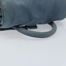 PRADA Backpack Nylon Baby Blue Silver Auth ti3674-7