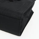 PRADA Hand Bag Nylon Black Auth ti3686-9