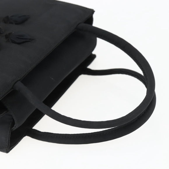 PRADA Hand Bag Nylon Black Auth ti3686