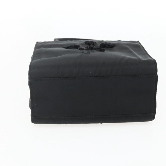 PRADA Hand Bag Nylon Black Auth ti3686