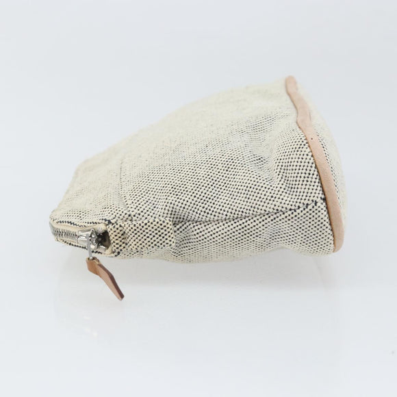 HERMES Bolide PM Pouch Canvas Gray Auth ti3700