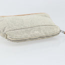 HERMES Bolide PM Pouch Canvas Gray Auth ti3700-6