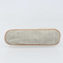 HERMES Bolide PM Pouch Canvas Gray Auth ti3700-7