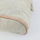 HERMES Bolide PM Pouch Canvas Gray Auth ti3700-8
