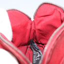 HERMES Bolide PM Pouch Canvas Red Auth ti3709-12