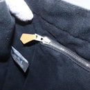 HERMES Fourre Tout MM Hand Bag Canvas Black Silver Auth ti3715-17
