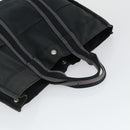 HERMES Fourre Tout Hand Bag Canvas 3 Set Beige Brown black Auth ti3717-19