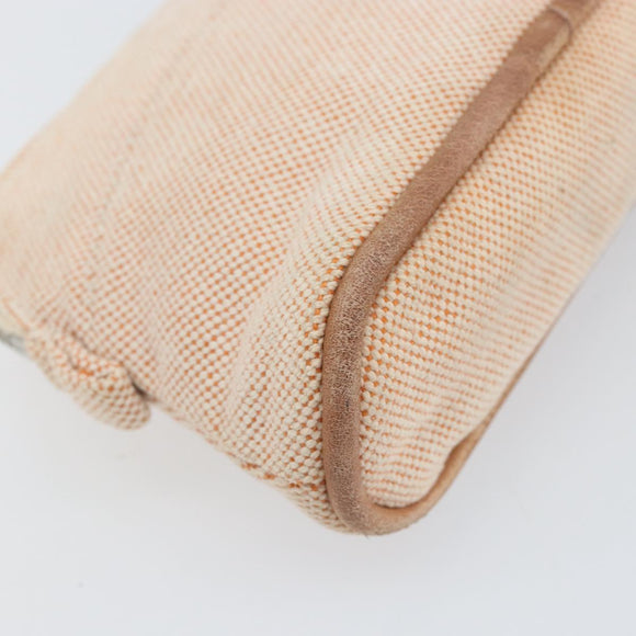 HERMES Bolide PM Pouch Canvas Orange Auth ti3718