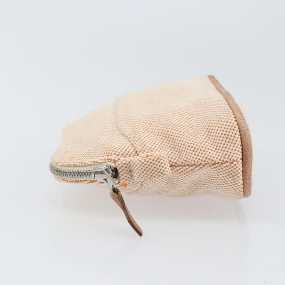 HERMES Bolide PM Pouch Canvas Orange Auth ti3718