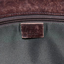 GUCCI GG Supreme Shoulder Bag PVC Beige Silver 110054 Auth ti3720-16