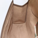 GUCCI GG Supreme Web Sherry Line Clutch Bag PVC Beige Gold 89 01 030 Auth ti3723-15
