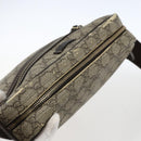 GUCCI GG Supreme Shoulder Bag PVC Beige Gold 201448 Auth ti3728-6