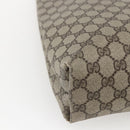 GUCCI GG Supreme Web Sherry Line Tote Bag PVC Beige Gold 16 002 4487 Auth ti3729-13