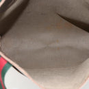 GUCCI GG Supreme Web Sherry Line Tote Bag PVC Beige Gold 16 002 4487 Auth ti3729-16