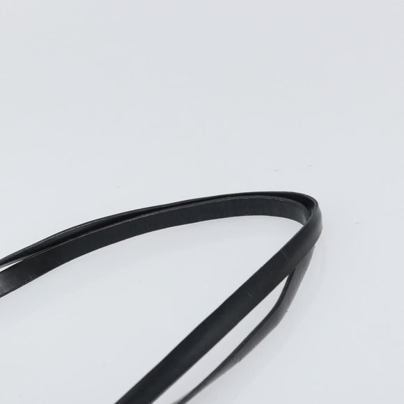 PRADA Tote Bag Nylon Black Silver Auth ti3730