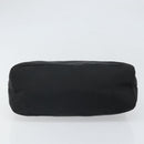 PRADA Tote Bag Nylon Black Silver Auth ti3730-5