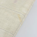 PRADA Canapa PM Hand Bag Canvas 2way Gray Gold Auth ti3731-19