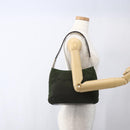 PRADA Shoulder Bag Nylon Khaki Auth ti3732-23