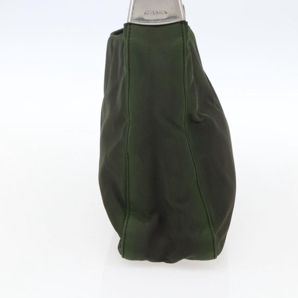 PRADA Shoulder Bag Nylon Khaki Auth ti3732