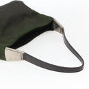 PRADA Shoulder Bag Nylon Khaki Auth ti3732-7