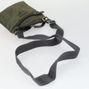 PRADA Shoulder Bag Nylon 2 Set Khaki Auth ti3736-13