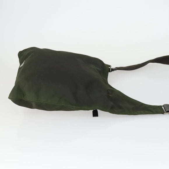 PRADA Shoulder Bag Nylon 2 Set Khaki Auth ti3736