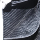 PRADA Tote Bag Nylon Leder Grau Silber Auth ti3737-22