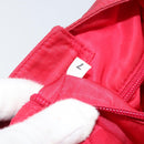 PRADA Tote Bag Nylon plastic Red Auth ti3740-11