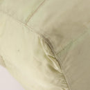 PRADA Boston Bag Nylon Cream Beige Auth ti3742-17