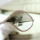 PRADA Boston Bag Nylon Cream Beige Auth ti3742-9