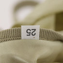 PRADA Boston Bag Nylon Cream Beige Auth ti3742-12