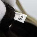 PRADA Tote Bag Nylon Cream Silver Auth ti3744-12