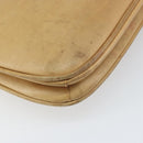 GUCCI Umhängetasche Leder Beige Gold 007 112 0094 Auth ti3745-16