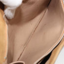 GUCCI Umhängetasche Leder Beige Gold 007 112 0094 Auth ti3745-20