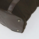 GUCCI Bag Nylon 2 Set Khaki Black Auth ti3748-16