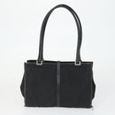 GUCCI Bag Nylon 2 Set Khaki Black Auth ti3748-3
