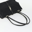 GUCCI Bag Nylon 2 Set Khaki Black Auth ti3748-5