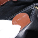 GUCCI Bamboo Hand Bag Patent leather 2way Brown Gold 001 1705 1638 Auth ti3749-12