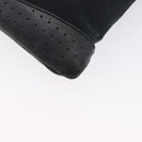 GUCCI GG Canvas Shoulder Bag Black Silver 145857 Auth ti3750-14