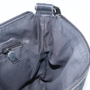 GUCCI GG Canvas Shoulder Bag Black Silver 145857 Auth ti3750-20