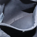 GUCCI GG Canvas Shoulder Bag Black Silver 145857 Auth ti3750-22