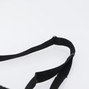 GUCCI GG Canvas Shoulder Bag Black Silver 145857 Auth ti3750-9