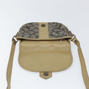 SAINT LAURENT Shoulder Bag PVC Leather Gray Gold Auth ti3759-15