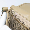 SAINT LAURENT Shoulder Bag PVC Leather Gray Gold Auth ti3759-20