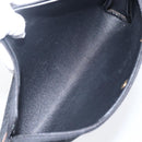 Christian Dior Trotter Canvas Pouch Zwart Goud Auth ti3761-14