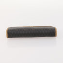 Christian Dior Honeycomb Canvas Clutch Bag PVC 2 Set Black Auth ti3763-14