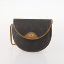 Christian Dior Honeycomb Canvas Clutch Bag PVC 2 Set Black Auth ti3763-2