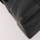 BOTTEGA VENETA Hand Bag Leather Black Gold Auth ti3770-15